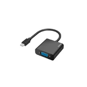 HAMA Adapter mini displayport (muški) na VGA (ženski) 200333 crna