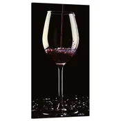 shumee Platno s tiskom Kuhinja Kozarec vina 60x120 cm