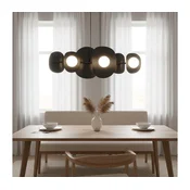 Luster na sajli ELEMENTI 6xG9/8W/230V crni