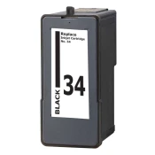 FENIX L34XL črna kartuša nadomešča Lexmark št.34 ( 18C0034E) in omogoča 1,7 x več izpisa od originalne