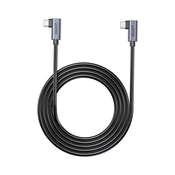 UNITEK USB-C CABLE DUAL 90° M/M 1M