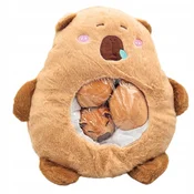 IB Blazina Capybara Pudding 35 CM 3 kosi Majhne kapibare za okrasitev