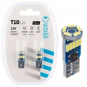 VISION 2x W5W LED T10 VISION ŽARNICA 12V CANBUS NEPOLARNA BELA