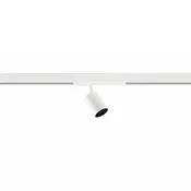 Ivela Nanoperfetto tirni spot, bel, PWM, 48 V 38° 3.000 K - Hodnik - Sodobni - Aluminij