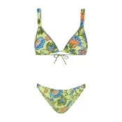 Shiwi Bikini svetlo modra/zelena/oranžna
