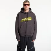 Mikina New Balance Street Classics Distort FZ Hood Black Cement XXL
