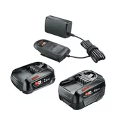BOSCH Zagonski komplet 18V (baterije 2Ah + 4Ah + polnilec AL18V-2) 1600A027U9