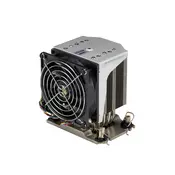 Supermicro SNK-P0081AP4 Sustav hladenja racunala Procesor Zracno hladenje 9,2 cm Crno, Nehrdajuci celik