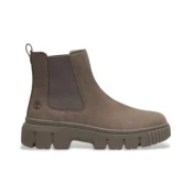 Timberland za ženske. TB0A2FK2EM51 Greyfield Mid taupe usnjeni škornji chelsea (39 W), Ravna stran, Priložnostno, Trajnostni