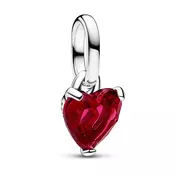 Pandora Srebrni mini obesek Zlomljeno srce ME 793450C01