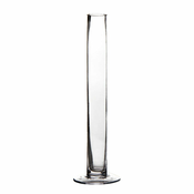 Steklena vaza (višina 25 cm) Violet – Casa Selección