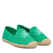 Tommy Hilfiger Espadrile Th Script Summer Espadrille FW0FW09240 Zelena
