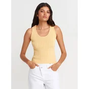 Dilvin Bluza Blusen limonino-rumena