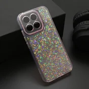 Futrola crystal glow za honor x8c roze ( F123889 )