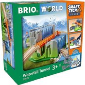 Set za igru Brio - Tunel s vodopadom, Smart Tech
