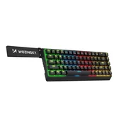 Wozinsky mehanička gaming tipkovnica s RGB osvjetljenjem WKGP-1165, crna