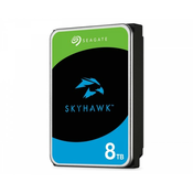 Seagate 8TB 3.5 inca SATA III 256MB ST8000VX010 SkyHawk Surveillance hard disk