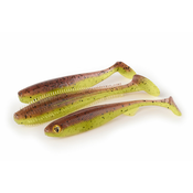 Fox Rage Spikey Shad New Ultra UV Colours 12cm UV Green Pumpkin