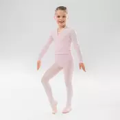Ružicasta baletska majica na preklop za devojcice