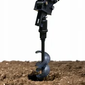 OEM Hidravlični Sveder 110 cm – za Bager 4T | Premiera 30 cm, Hitri Montažni Set, za Gradnjo in Vrt