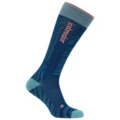 icebreaker Ski+ Light OTC Mountain Contour dámske podkolienky, atlantis/hydro/acid pink (L (EU 41 - 43))