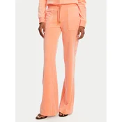 Juicy Couture Spodnji del trenirke Layla JCSEBJ001 Oranžna Flared Leg