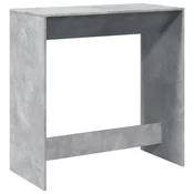 vidaXL vidaXL Barska miza betonsko siva 102x50x103,5 cm inženirski les, (22056742)