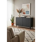 Hanah Home Komoda, 120x79x32cm, Antracit