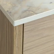 shumee Kopalniški pult iz HPL za omarico 100 cm 100,5 x 50 cm Breccia Vivaldo (K594SU)