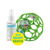 OBALL RATTLE igrača 10cm 0m + morska pena + 50ml Aquaint