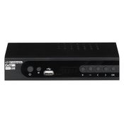 Esperanza Digitalni DVB-T2 H.265 HEVC tuner Esperanza EV106P - črna, z možnostjo snemanja in časovnega premika