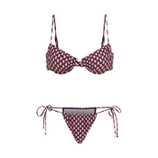 LSCN by LASCANA Bikini ecru/mornarska/bordo