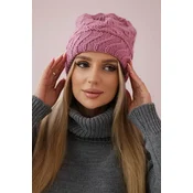 Womens cap Dagmara K332 dark pink