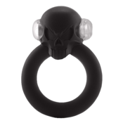 Vibracijski erekcijski obroček Shadow Skull Black