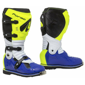 Forma Boots Terrain Evolution TX Fluo/White/Blue 43 Motociklisticke cizme