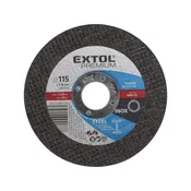 Extol Premium Rezalna plošča za jeklo/nerjaveče jeklo, O 115x1,6x22,2mm