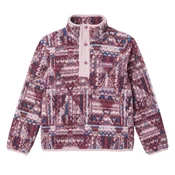 Columbia Helvetia II Printed Half Snap Fleece Bordo
