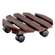 Wagner Okrogla podloga za lonce - 30 cm Država bukev palisander (nosilnost 100 kg)
