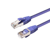 S/FTP CAT6 1m vijola LSZH