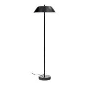 Črna stoječa svetilka s kovinskim senčilom (višina 153 cm) Sayra – Kave Home