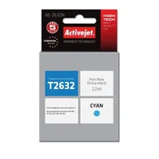 Activejet AE-2632N črnilo (nadomestno za Epson 26 T2632; Supreme; 12 ml; ciano)