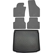 shumee Volkswagen Tiguan I SUV (5-vratni) od 07.2007-04.2016 komplet - gumijaste avtotesnine + zaščitna preproga za prtljažnik