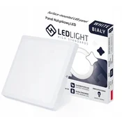LED stropna plošča za nadgradno montažo 18W kvadratna CCD nadgradna LED svetilka brez utripanja