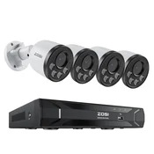 OEM CCTV varnostni sistem s kamero, 4MP ločljivost, 8-kanalni NVR, vgrajen mikrofon -8CH NVR 4Kamer -2T, (5000137529)
