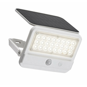 Rabalux 77090 - LED Solarna stenska svetilka FLAXTON LED/7W/3,7V IP54 bela