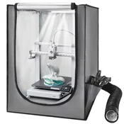VEVOR Ohišje za 3D tiskalnik 550x650x750 mm Črno