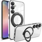 GS Magnetni ovitek za Samsung Galaxy A54 5G, za MagSafe, črn