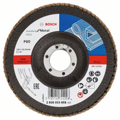 Bosch lamelni brusni disk X431, 125 mm, 22,23 mm, 80 Standard for Metal 2608603658
