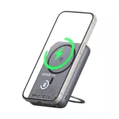 Magnetni power bank Mcdodo Meta Series MC-8371 - 10000 mAh, 20 W, digitalni zaslon - siv