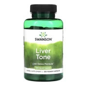 Swanson Tone Liver Detox Formula, Liver Support, 300 mg, 120 vegetarijanskih kapsul